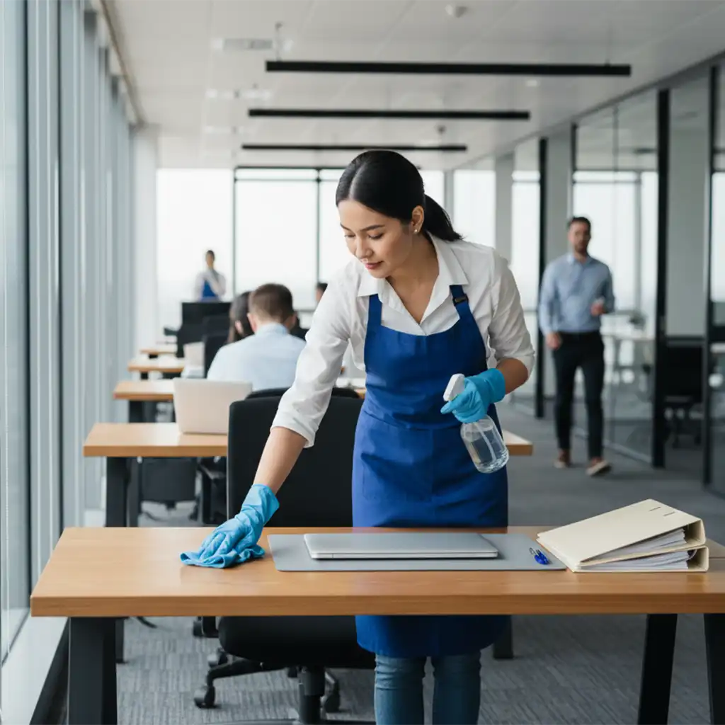 Professionelle Büroreinigung in Bruchsal